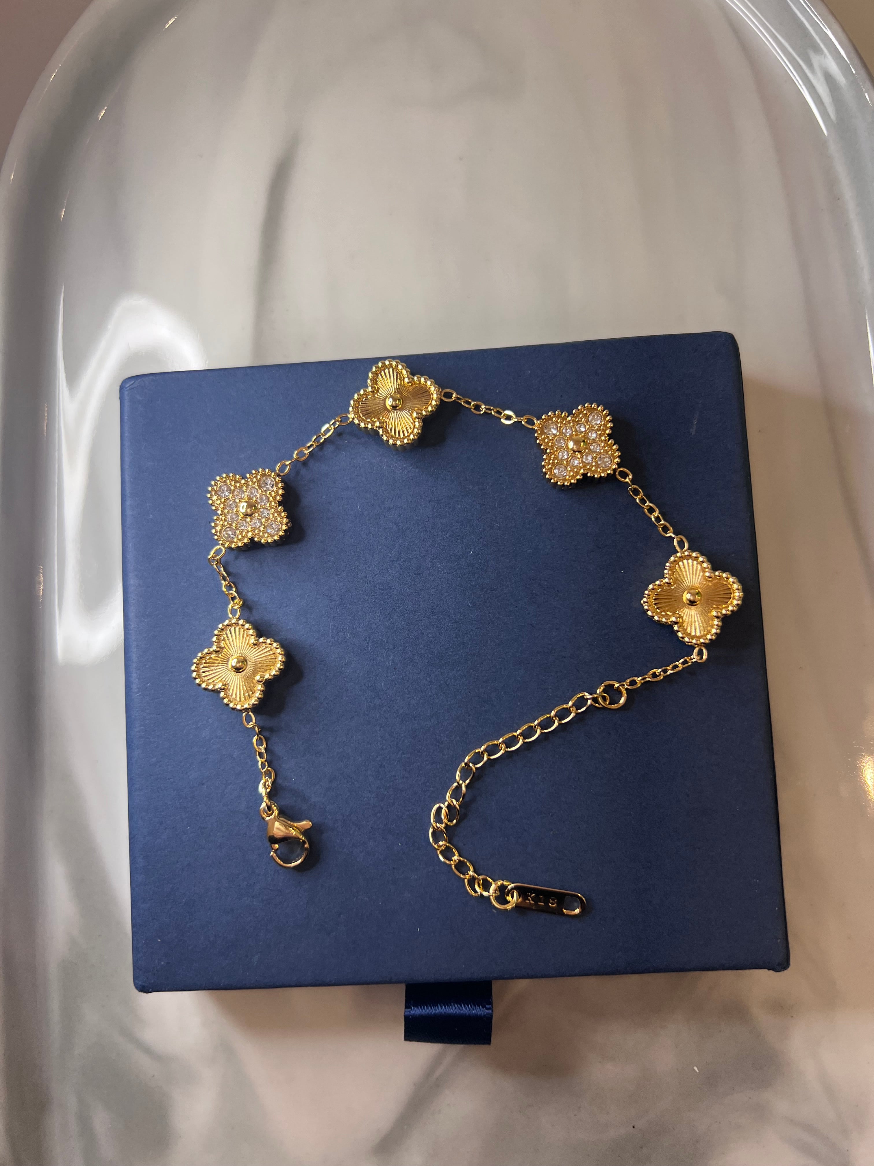 18k vergoldeter Armband