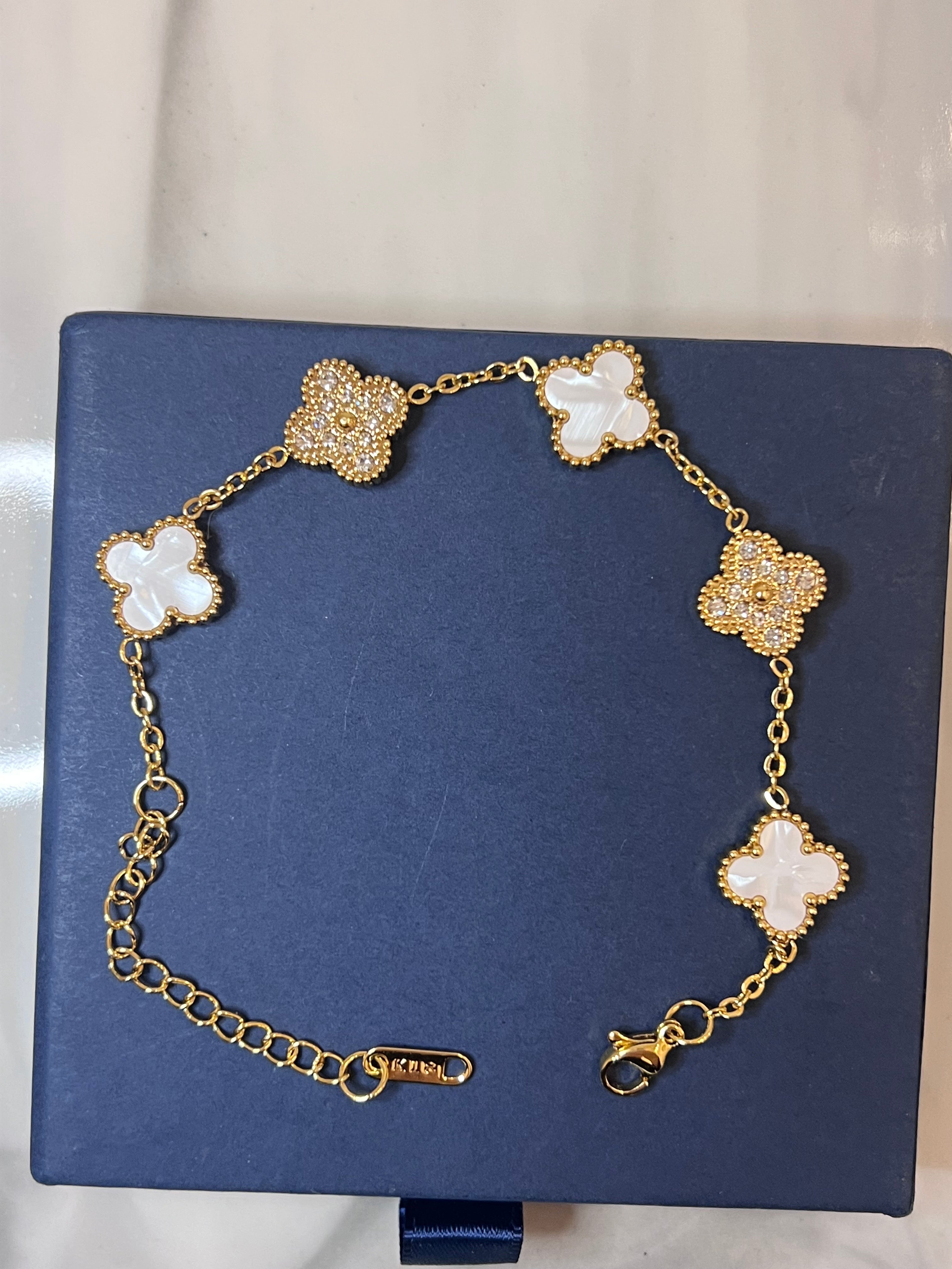 18 Karat vergoldeter Armband