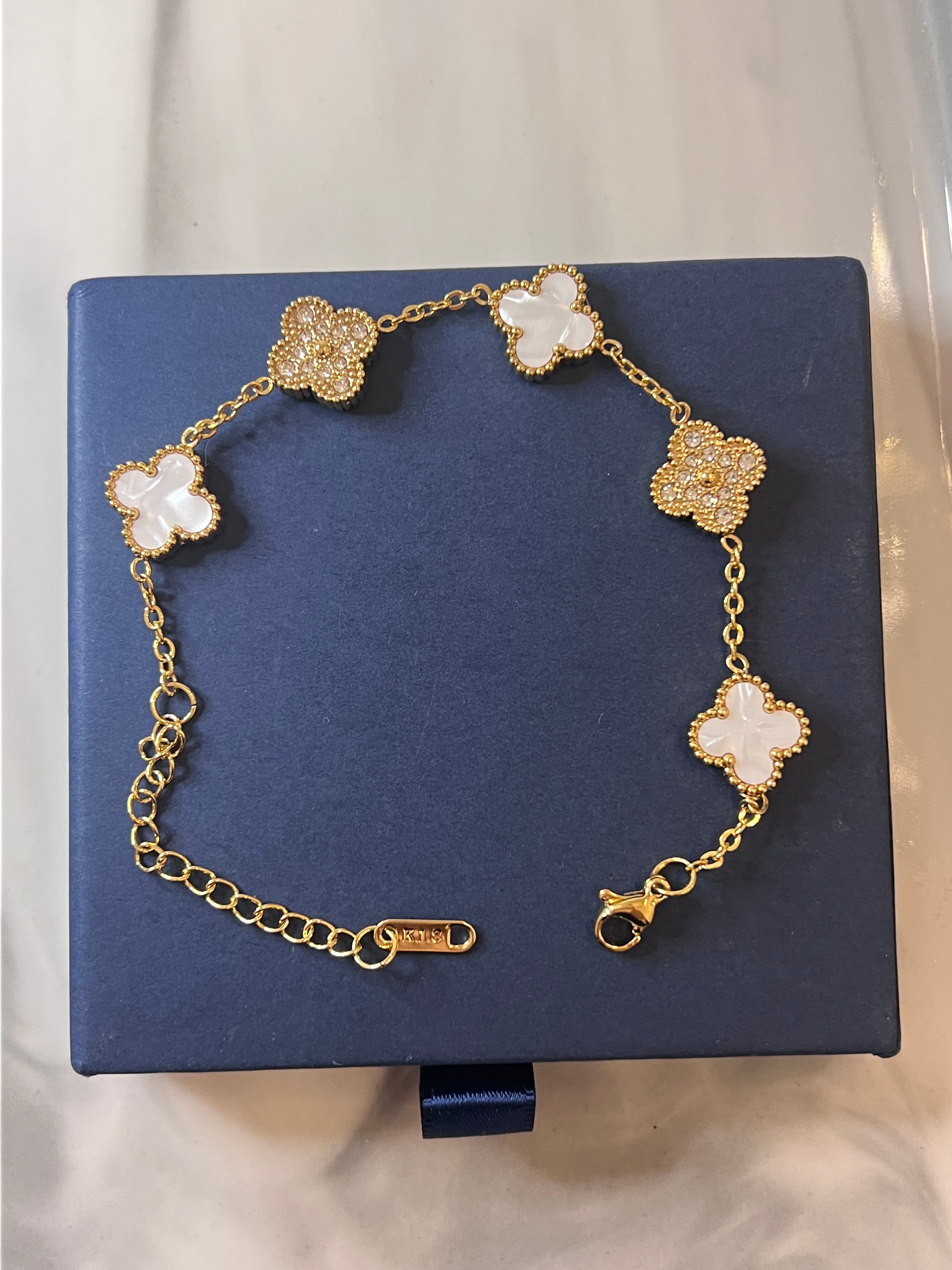 18 Karat vergoldeter Armband