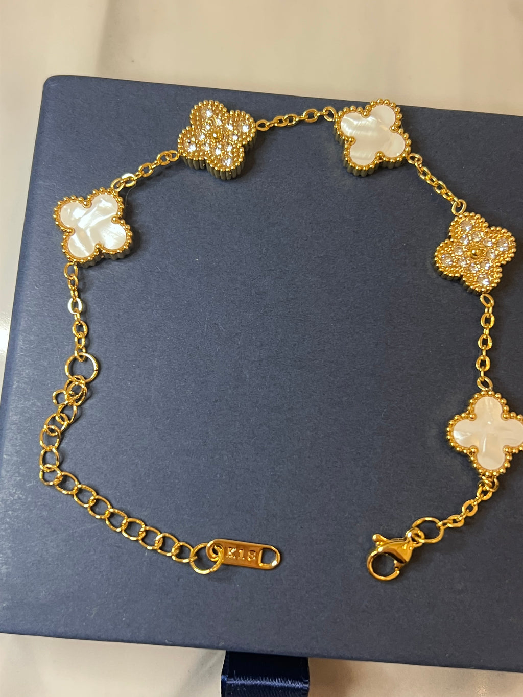 18 Karat vergoldeter Armband